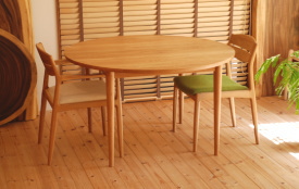 天然木・無垢のオーダーテーブル