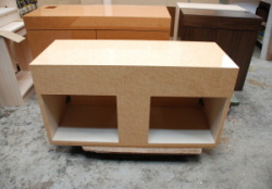 オーダーアクアキャビネット/水槽台 Cube a Stump - 無垢オーダー家具 