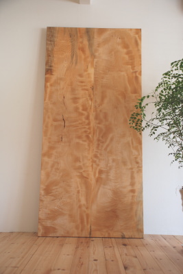 一枚板の無垢テーブル|栃（トチ）二枚接ぎ天板no.2 – 天然木/無垢 