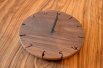 ウォールナット　天然木時計
