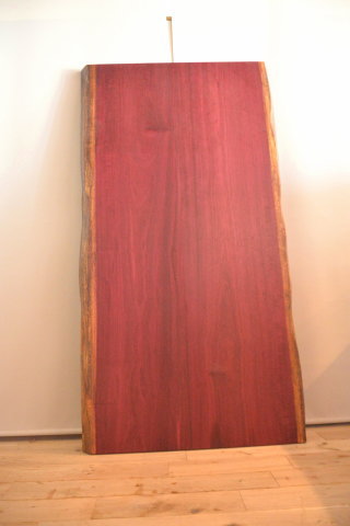 一枚板の無垢テーブル|パープルハート二枚接ぎ天板no.1 – 天然木/無垢 