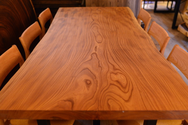 欅一枚板テーブル